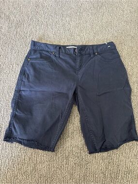 Carve Designs Navy Boyfriend Jeans Shorts